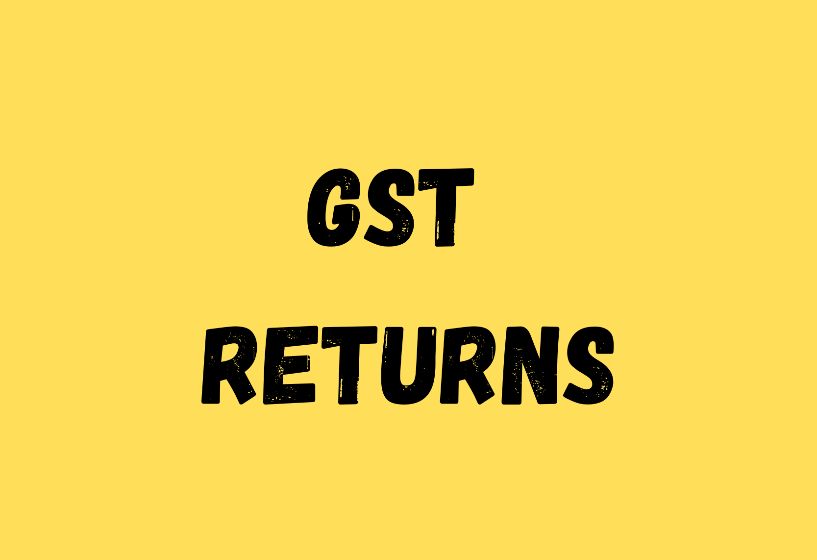 GST Returns