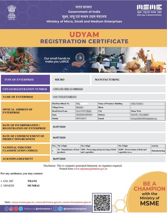 UDYAM Registration